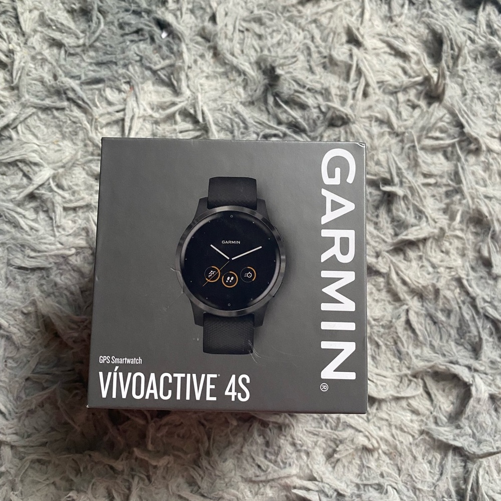 Garmin Vivoactive 4S GPS Smartwatch - Black